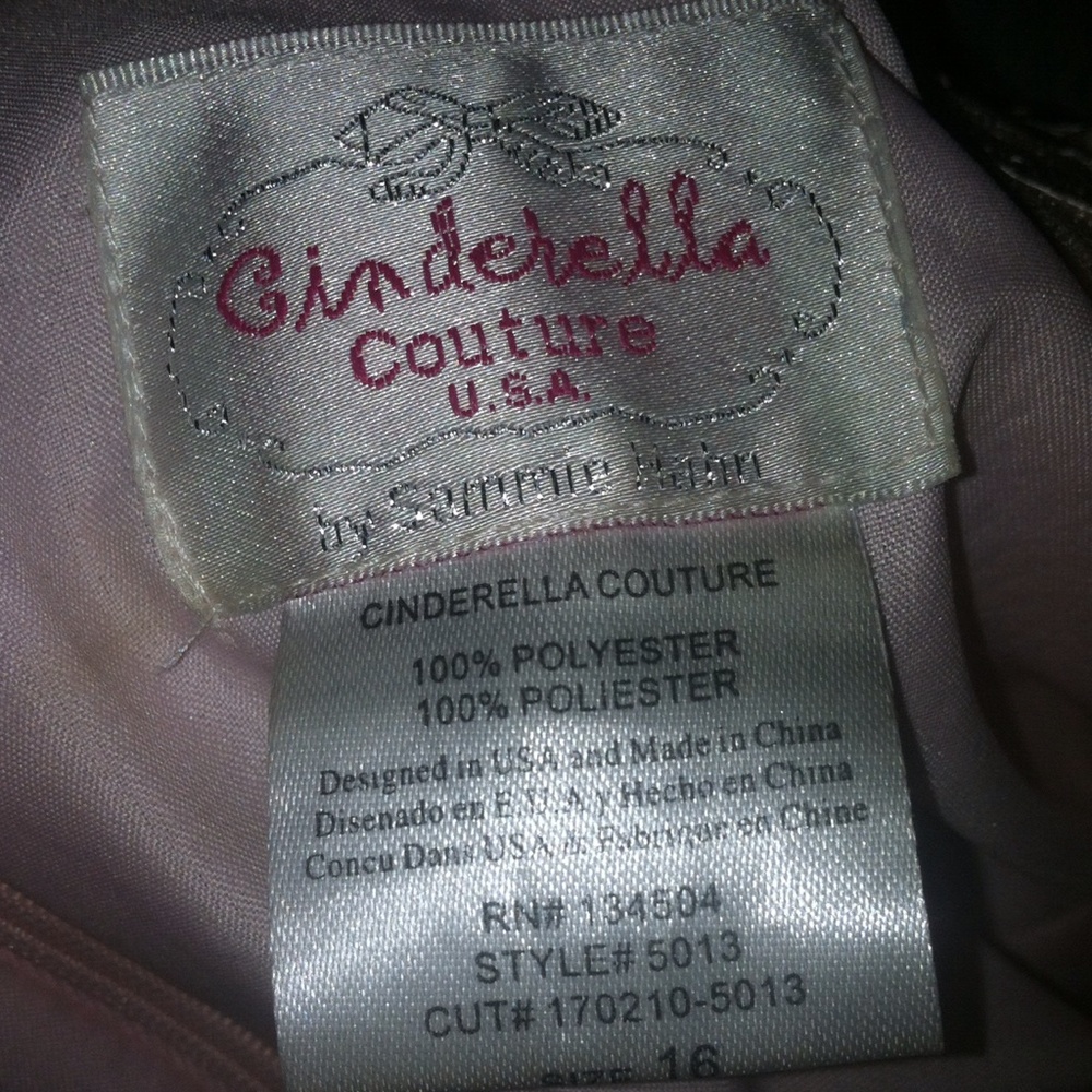 Cinderella Pink Dress - Picture 2 of 4